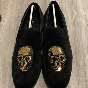 INC International Concepts Men's Nova Velvet Slippers-7.5M